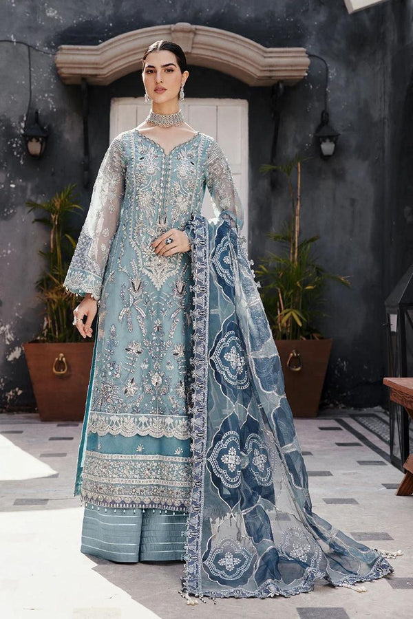 Emaan Adeel Organza Suit-Replica Suits-Replica Zone