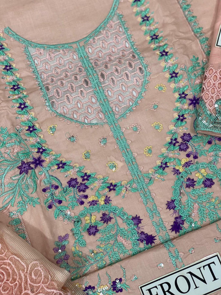 Embroidered Lawn Suit-Lawn Suits-Replica Zone