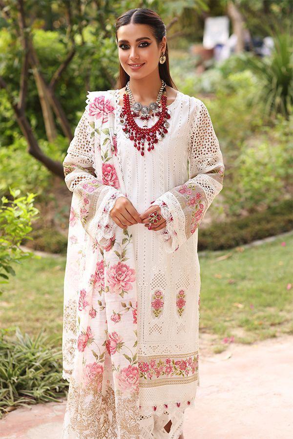 Farida Hassan Cotton Suit-Cotton Suits-Replica Zone