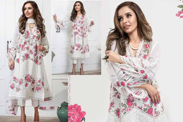 Farida Hassan Lawn Suit-Lawn Suits-Replica Zone