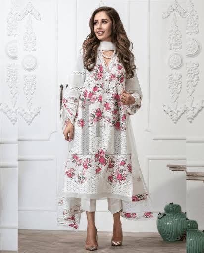 Farida Hassan Lawn Suit-Lawn Suits-Replica Zone