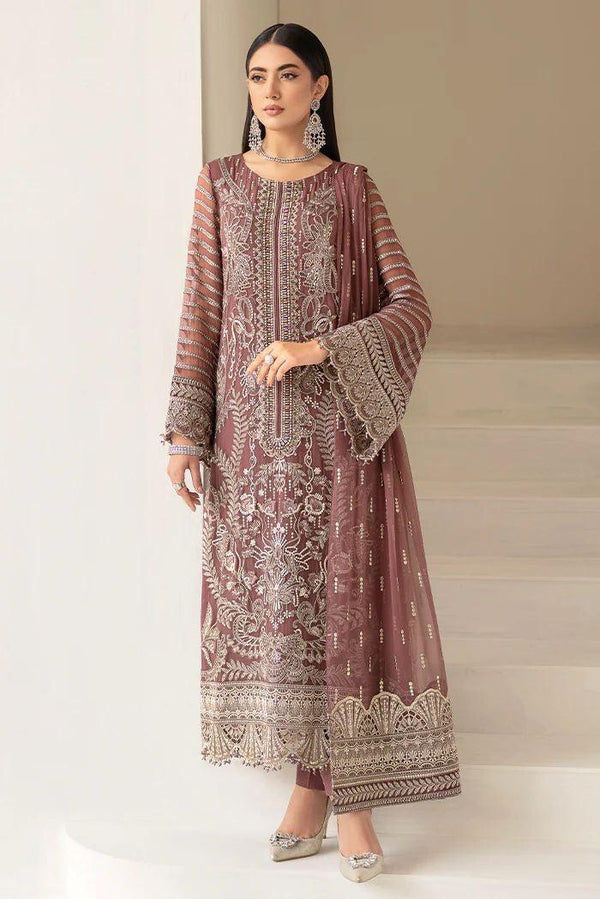 Flossie Chiffon Suit-Replica Suits-Replica Zone