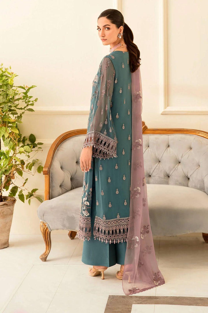 Flossie Chiffon Suit-Replica Suits-Replica Zone