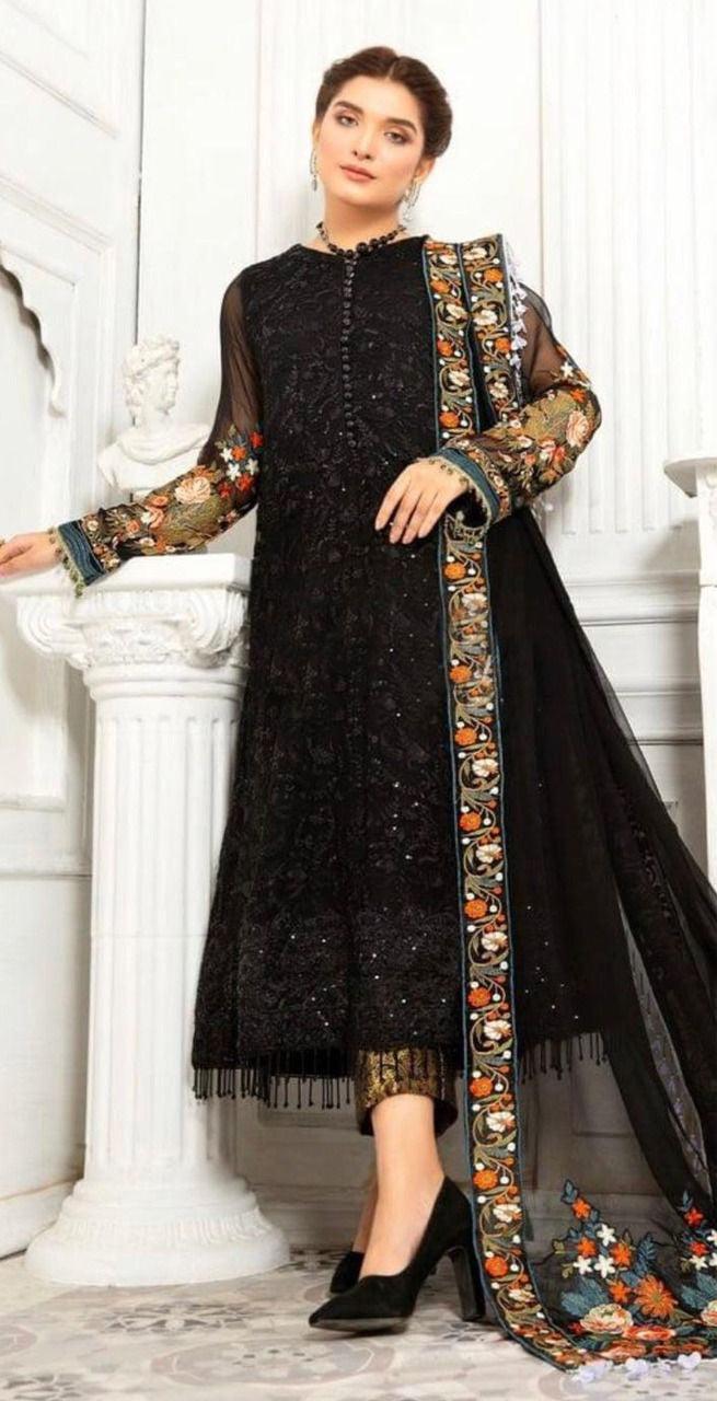 Gul Warun Chiffon Suit-Replica Suits-Replica Zone