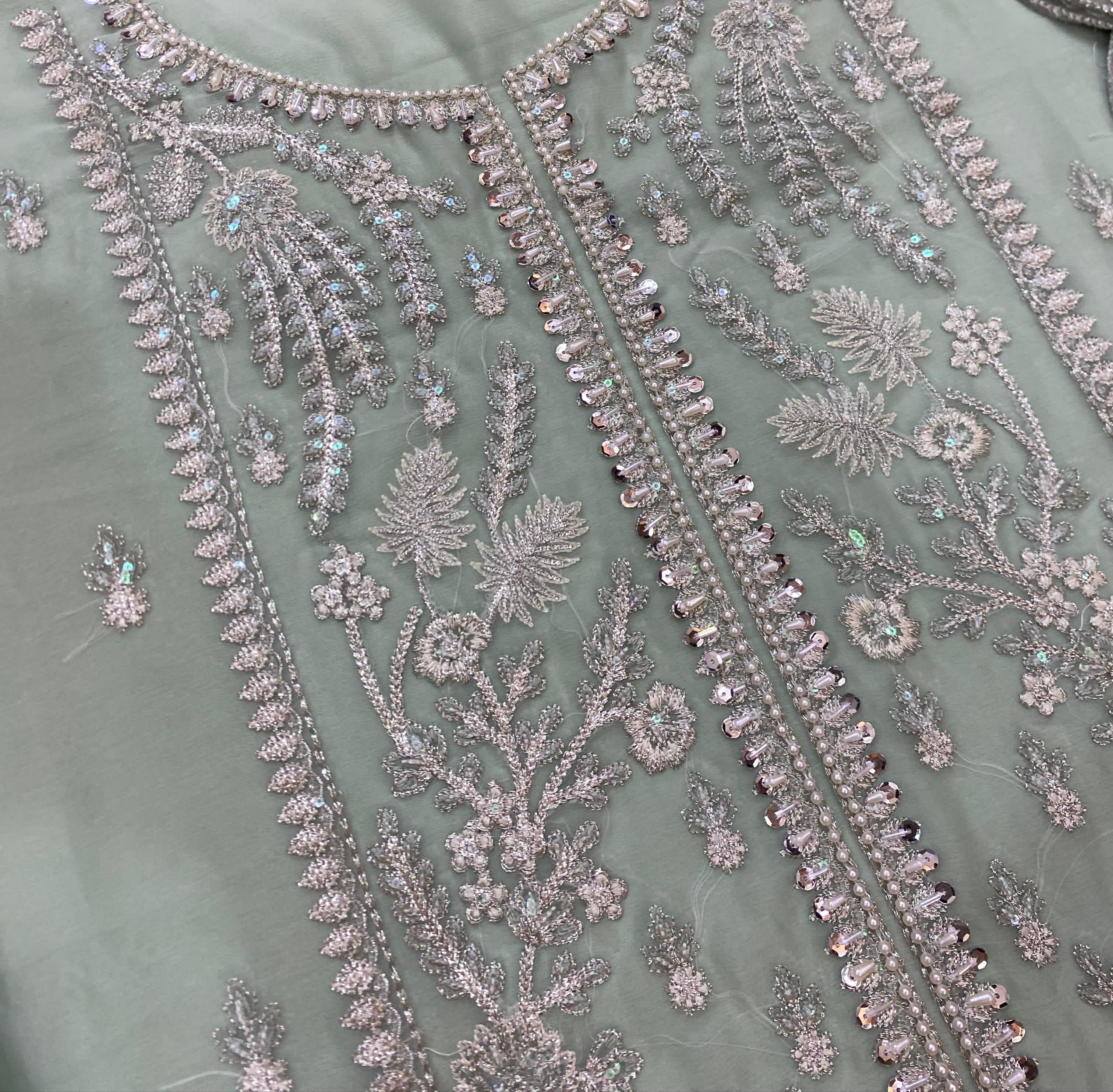 Gulaal Chiffon Suit-Replica Suits-Replica Zone