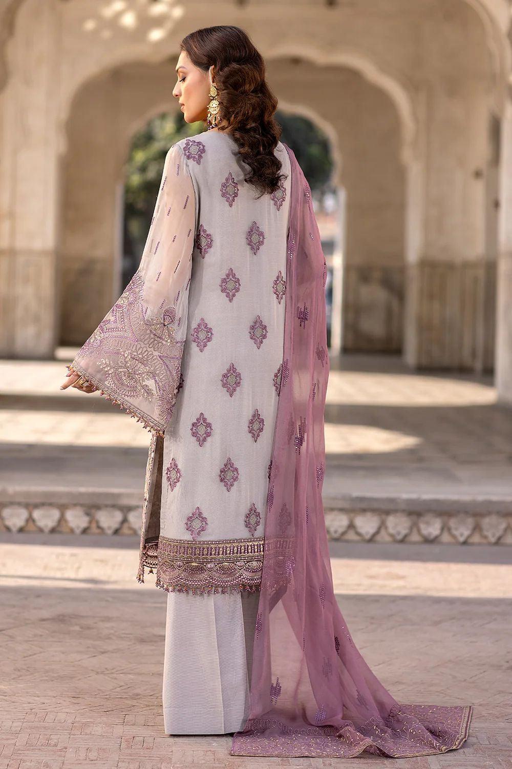 Gulaal Chiffon Suit-Replica Suits-Replica Zone