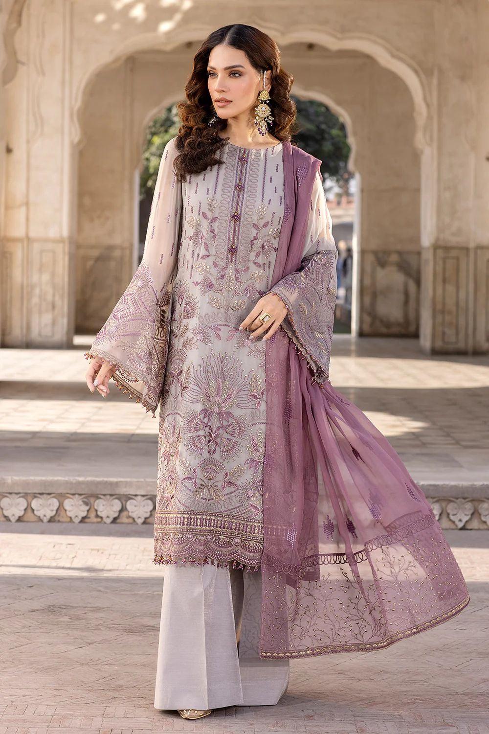 Gulaal Chiffon Suit-Replica Suits-Replica Zone