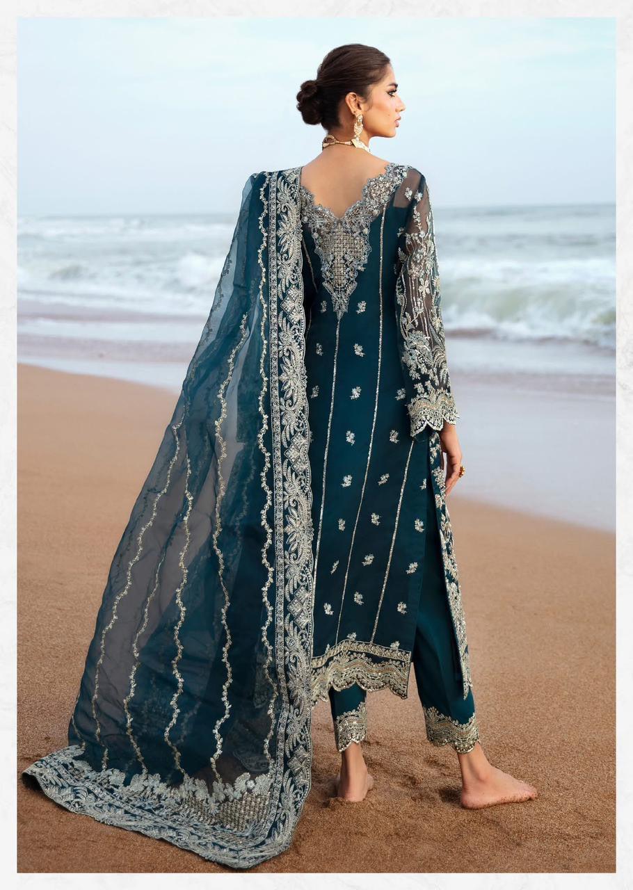 Gulaal Chiffon Suit-Replica Suits-Replica Zone