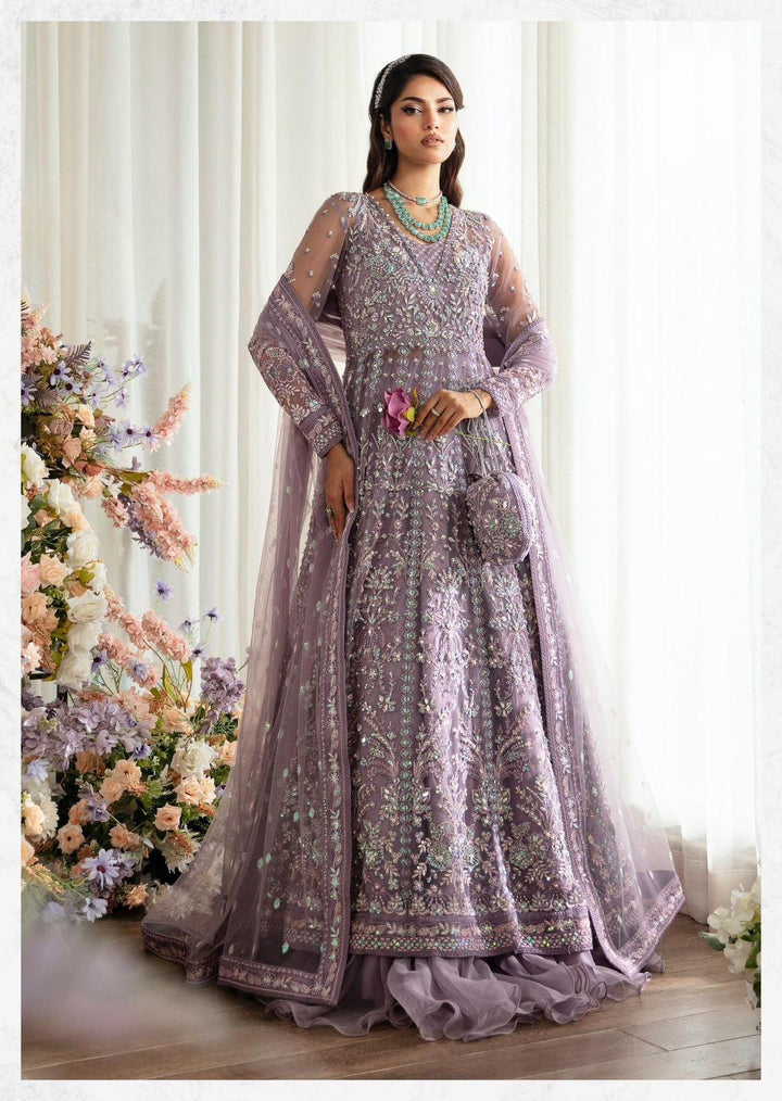 Gulaal Net Maxi-Bridal Suits-Replica Zone