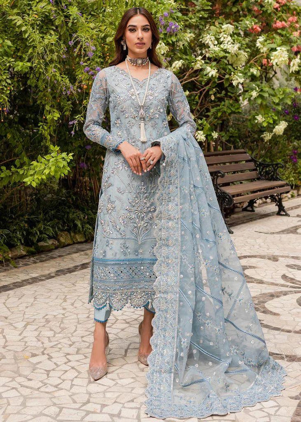 Gulaal Organza Suit-Replica Suits-Replica Zone