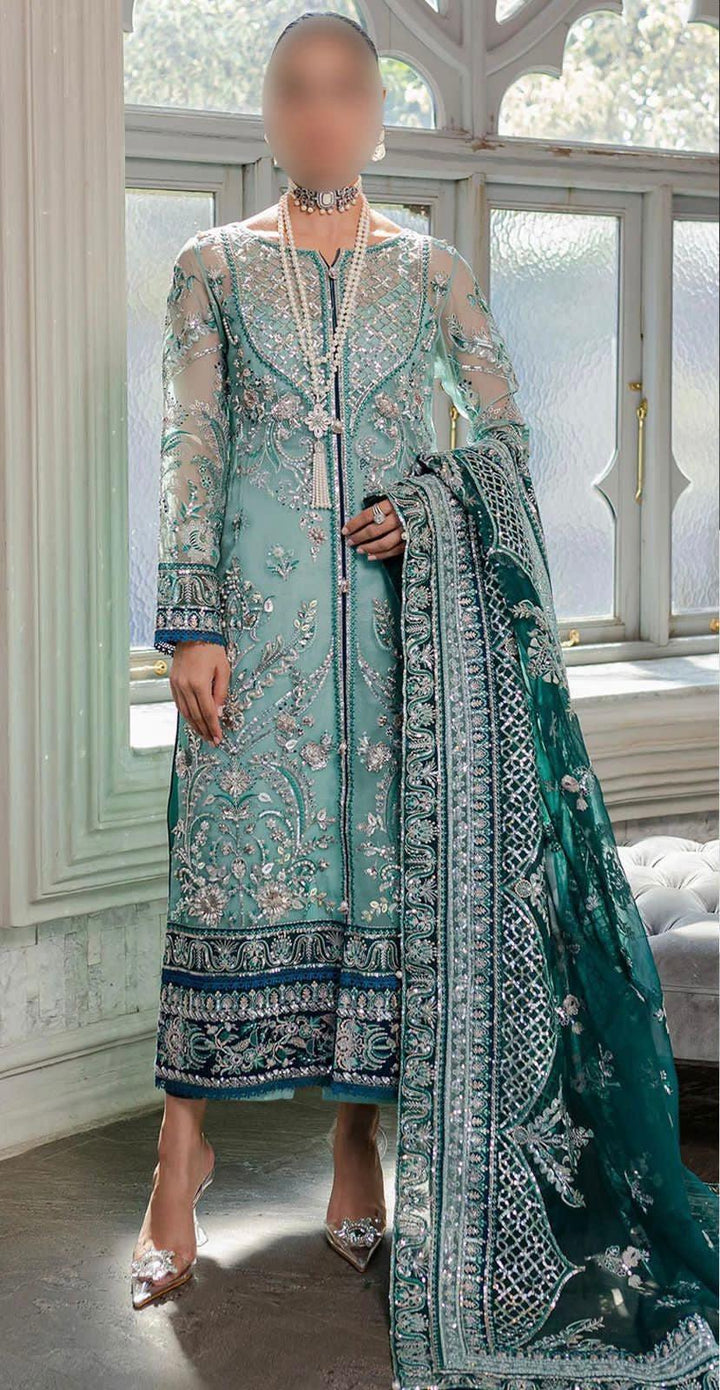 Gulaal Organza Suit-Replica Suits-Replica Zone