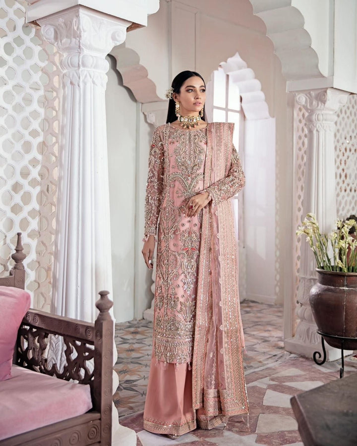 Gulaal Organza Suit-Replica Suits-Replica Zone