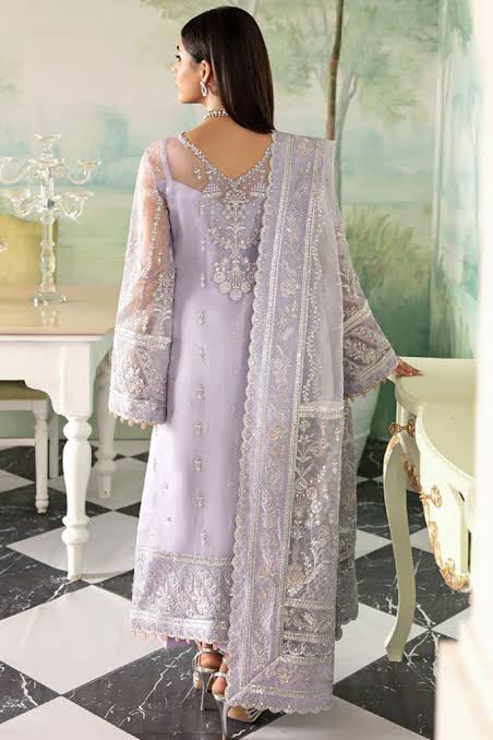 Gulaal Organza Suit-Replica Suits-Replica Zone