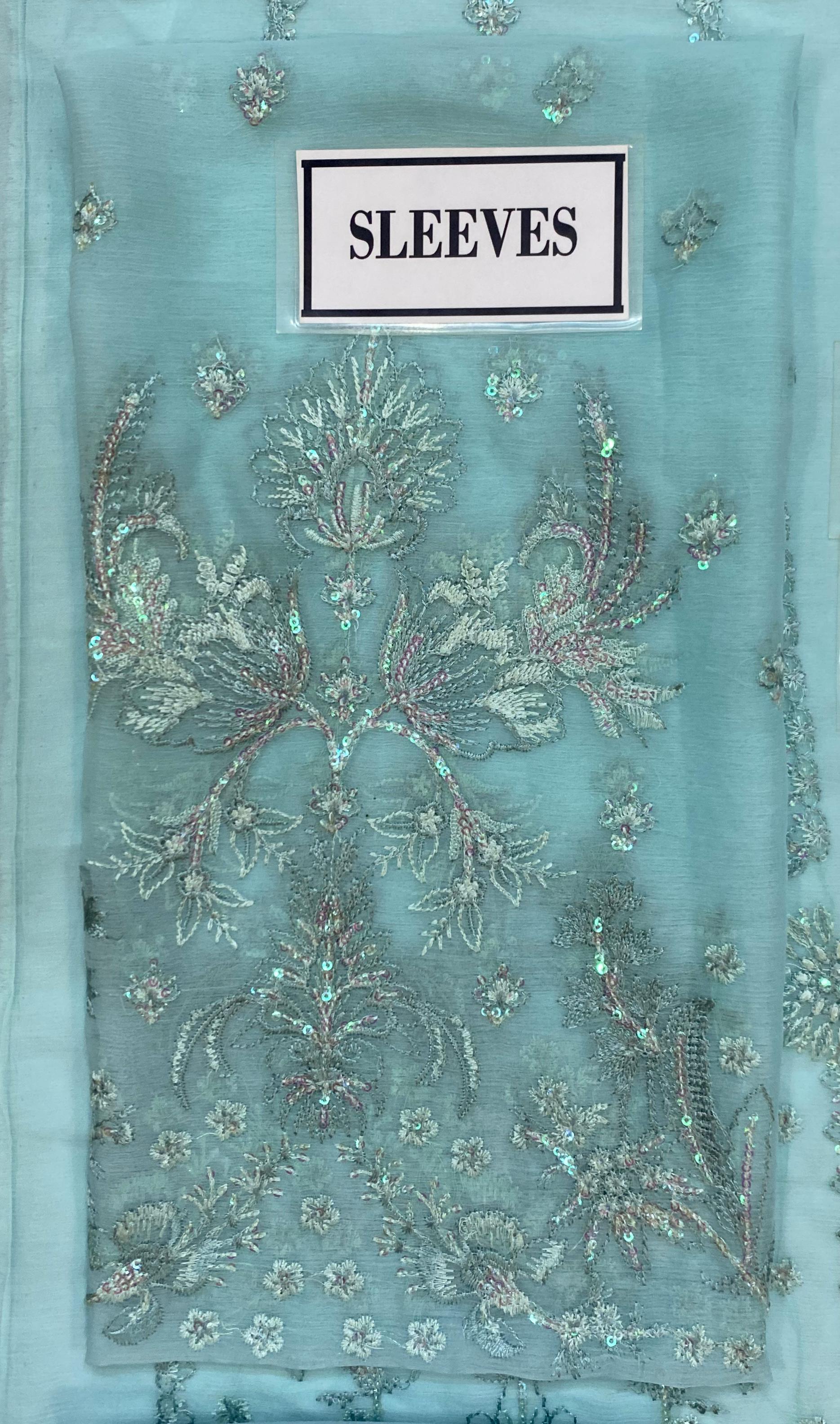 Gulaal-Blue-Chiffon-Replica Zone