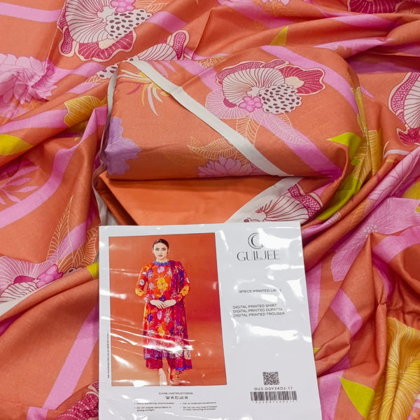 Guljee Lawn Suit-Sale Suits-Replica Zone