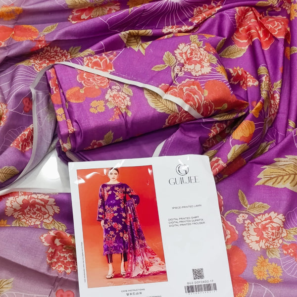 Guljee Lawn Suit-Sale Suits-Replica Zone