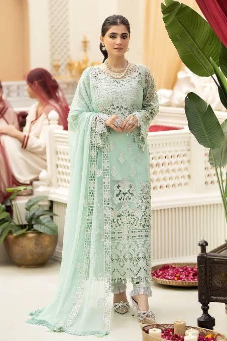 Imrozia Chiffon Suit-Replica Suits-Replica Zone