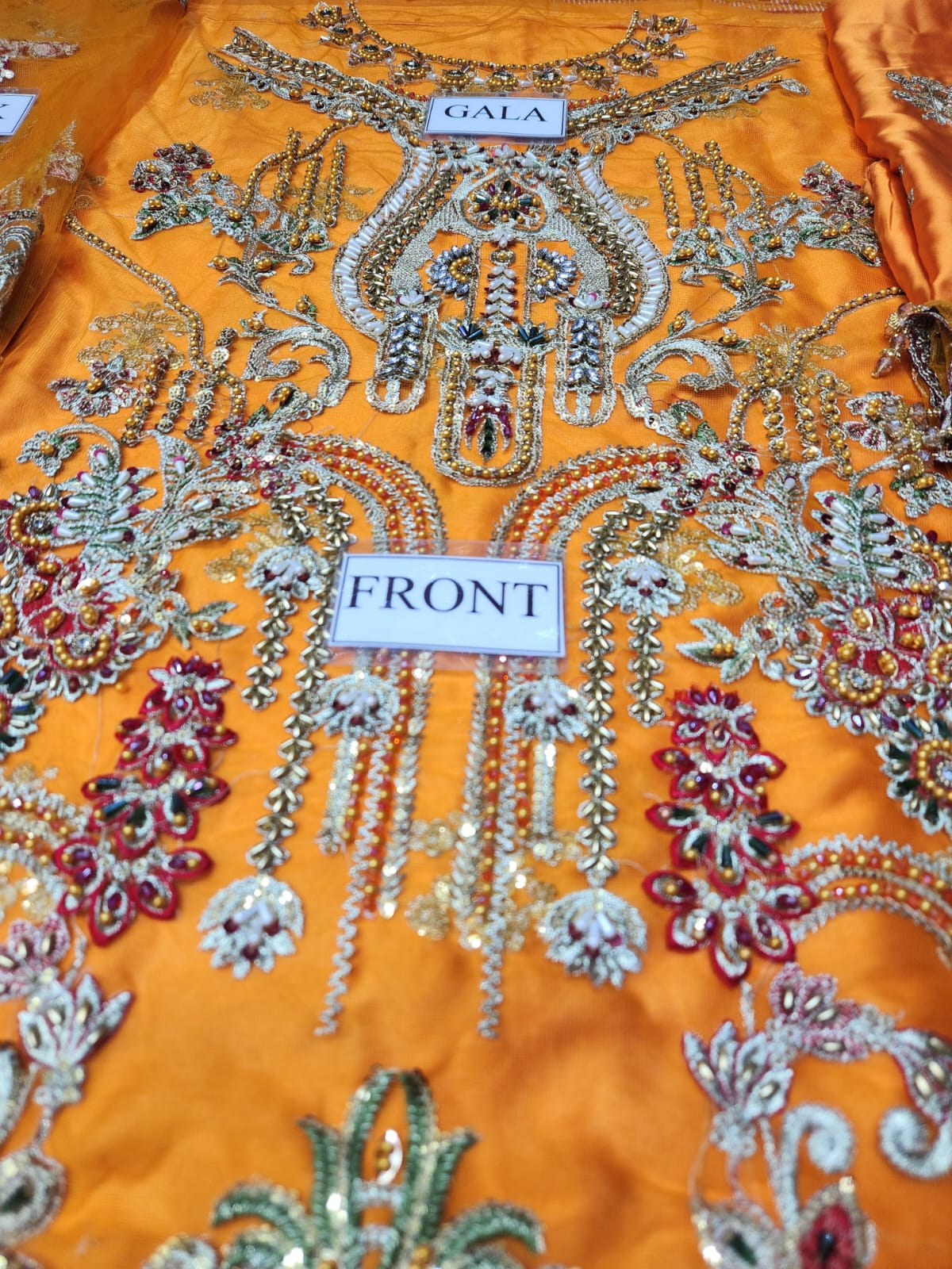 Imrozia Net Bridal Suit-Bridal Suits-Replica Zone