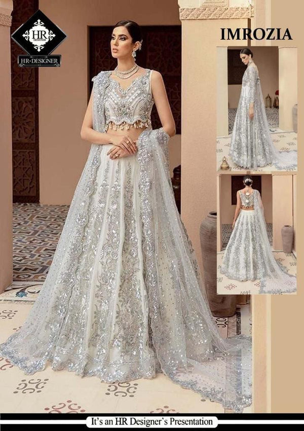 Imrozia Net Maxi-Bridal Suits-Replica Zone