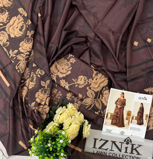 Iznik Lawn Suit-Sale Suits-Replica Zone