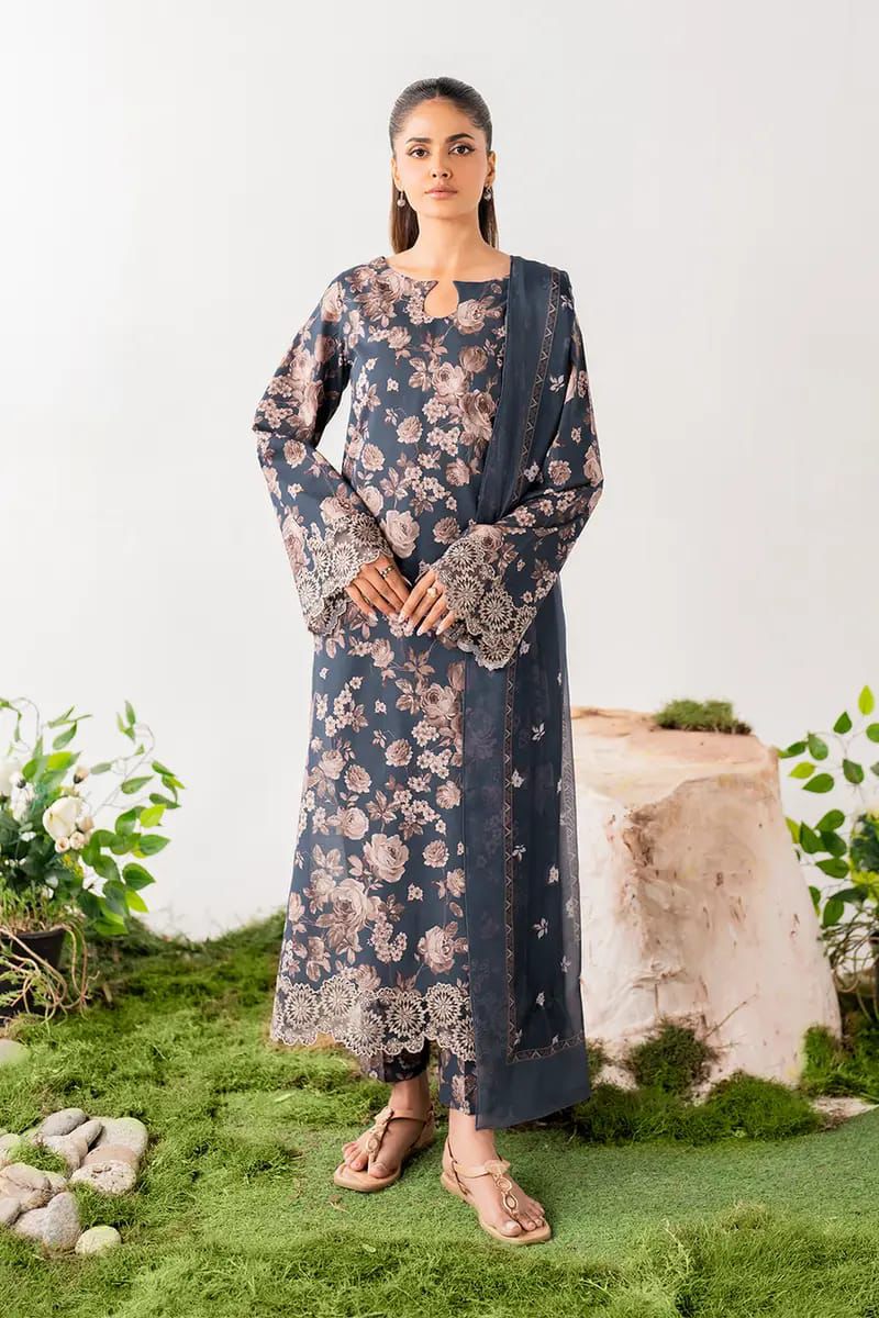 Iznik Lawn Suit-Lawn Suits-Replica Zone