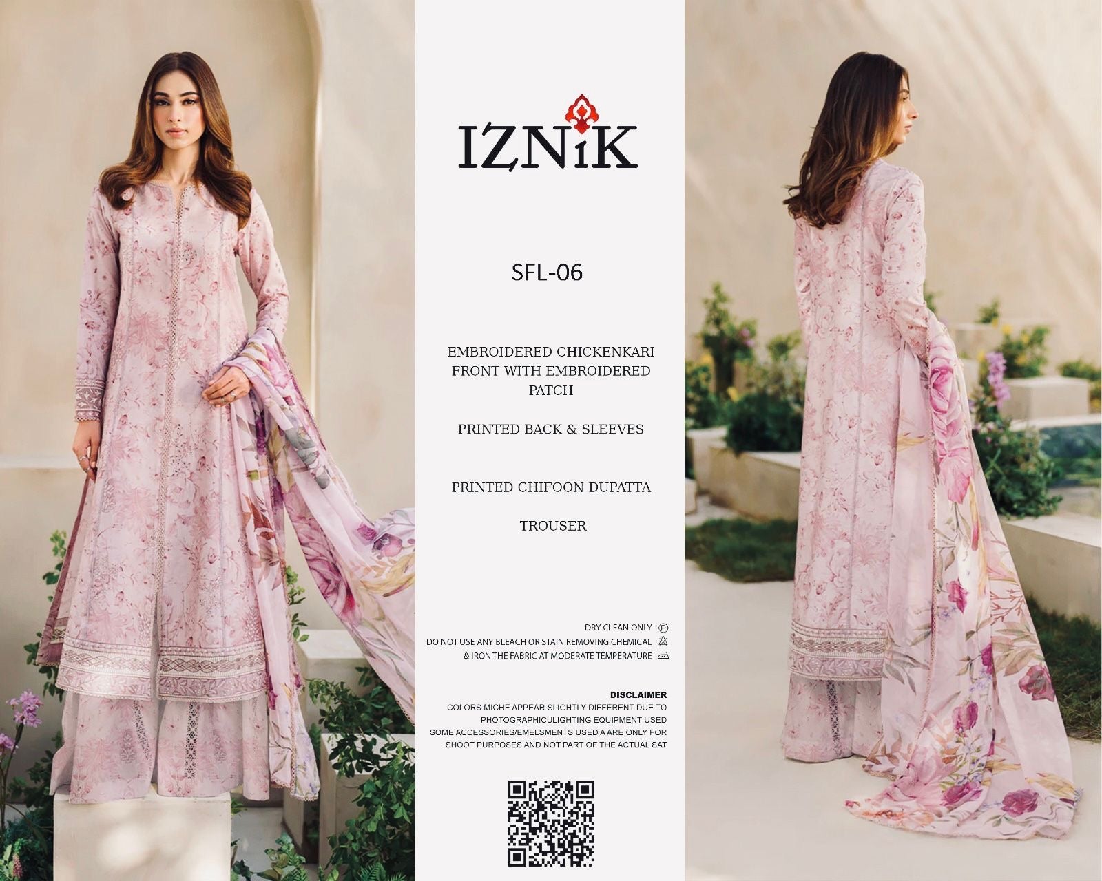 Iznik Lawn Suit-Lawn Suits-Replica Zone