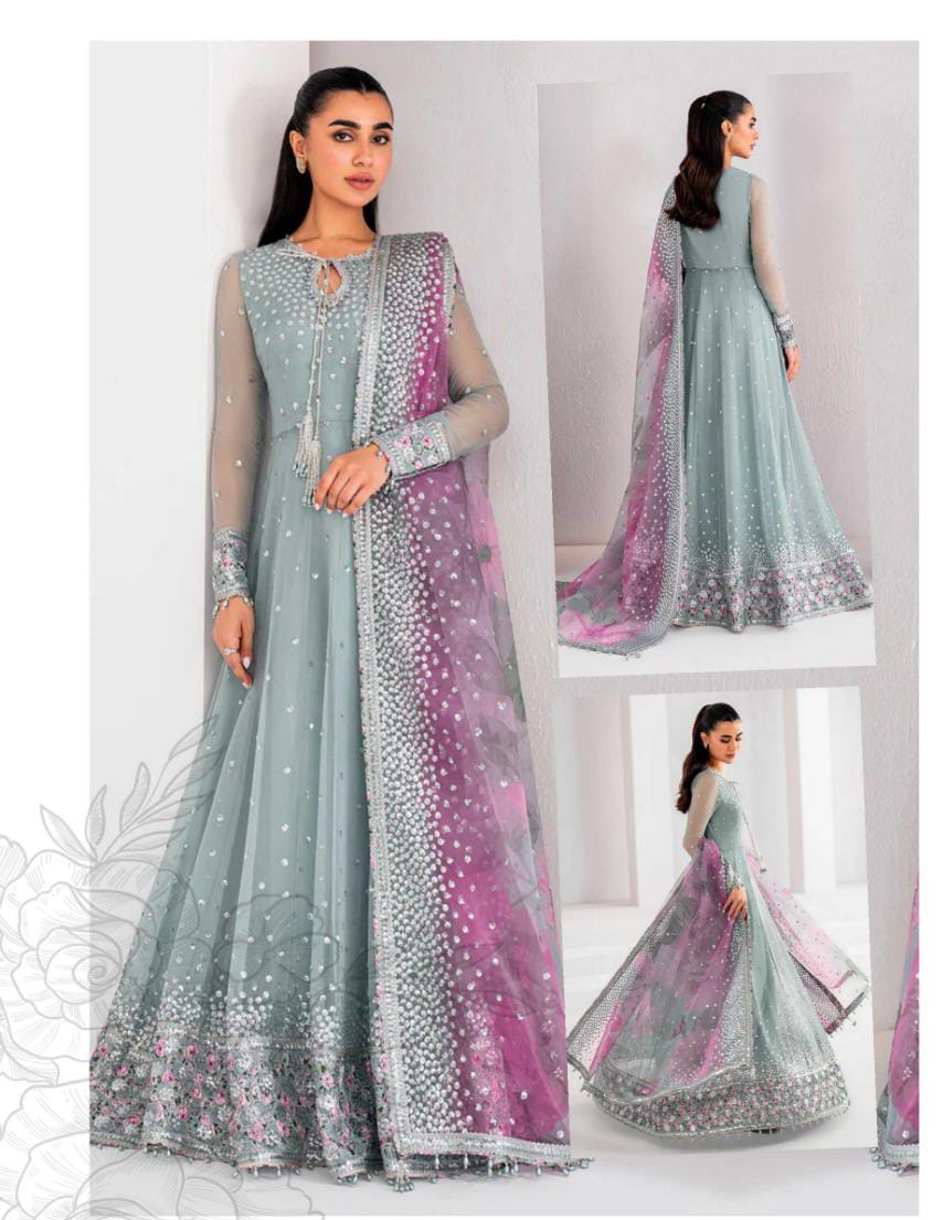 Jazmin Chiffon Maxi-Bridal Suits-Replica Zone