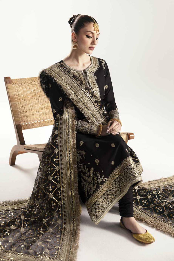 Kanwal Malik Chiffon Suit-Replica Suits-Replica Zone