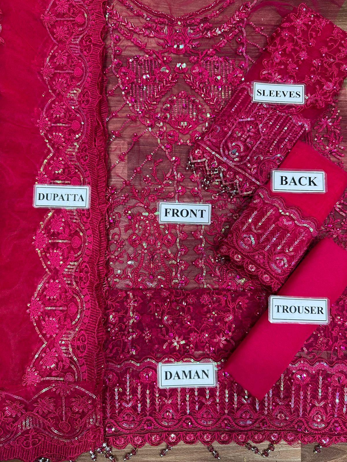 Kanwal Malik-Pink-Net-Replica Zone