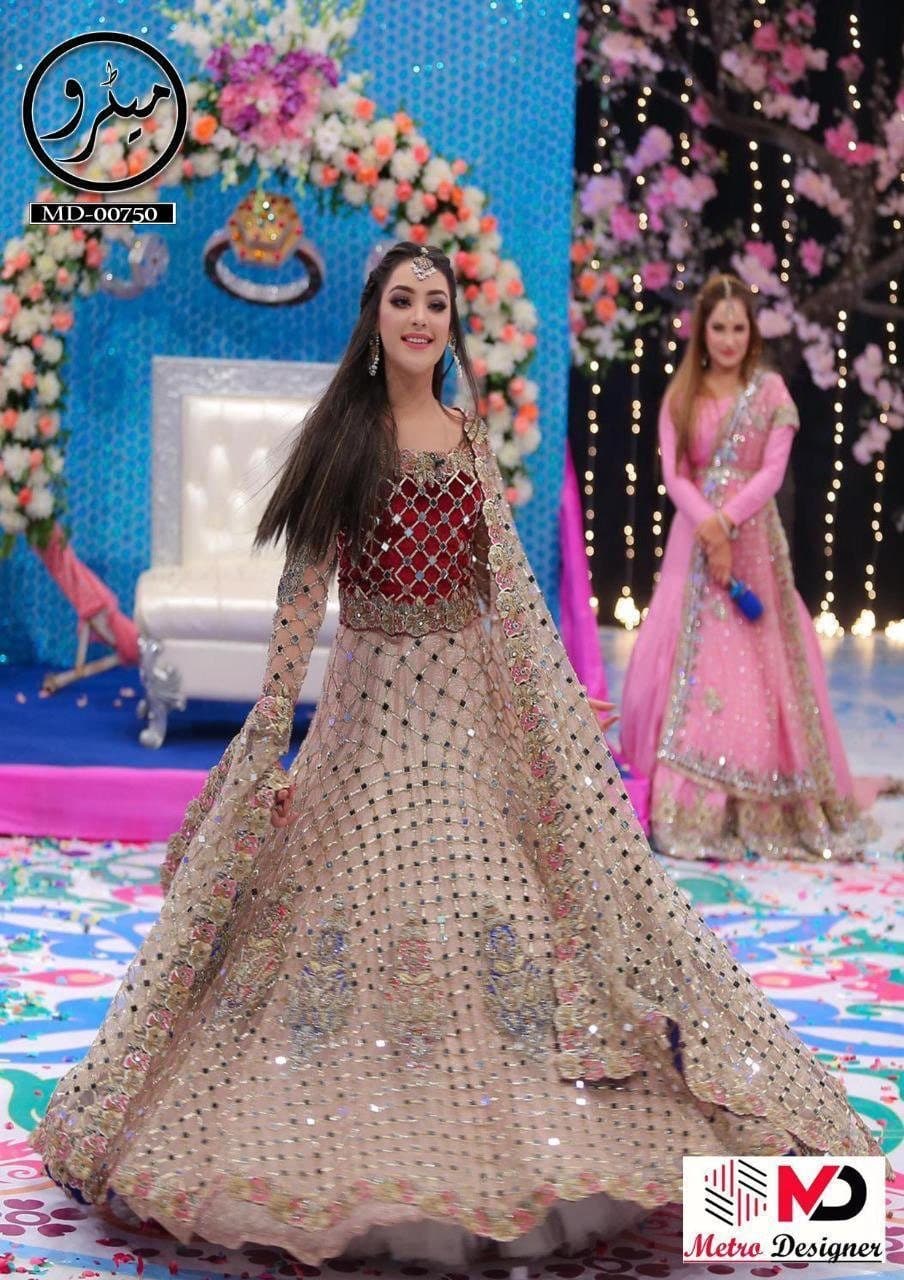 Kashee Net Bridal Suit-Bridal Suits-Replica Zone