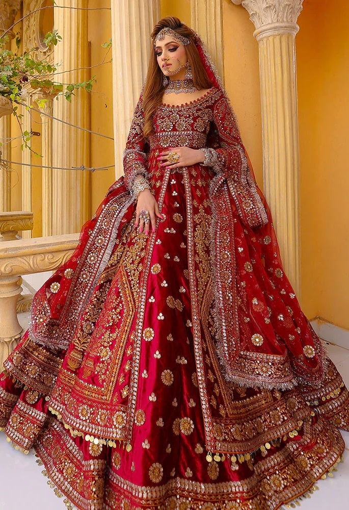 Kashees Net Frock-Bridal Suits-Replica Zone