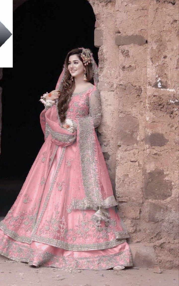 Kashees Net Maxi-Bridal Suits-Replica Zone