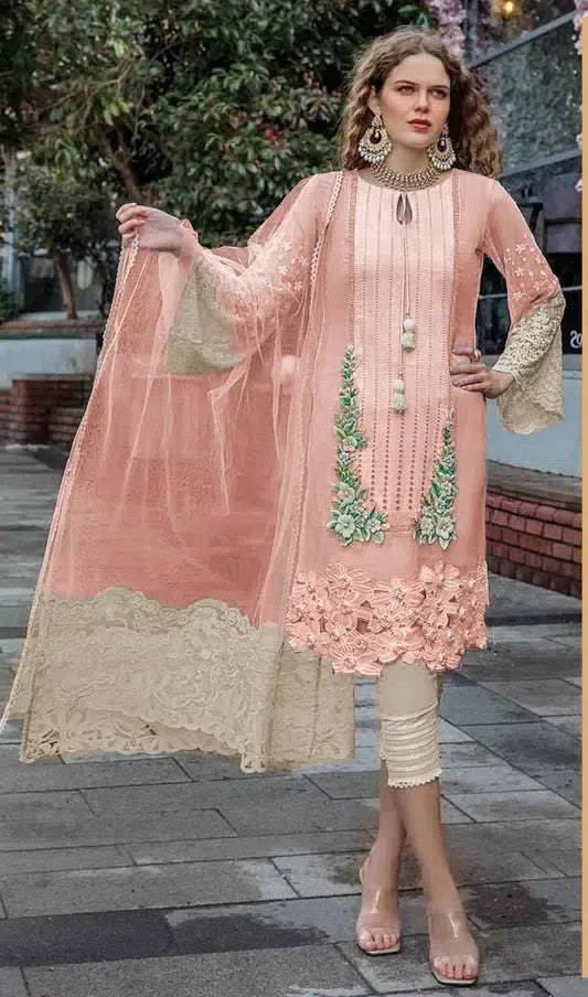 Khuda Baksh Lawn Suit-Lawn Suits-Replica Zone