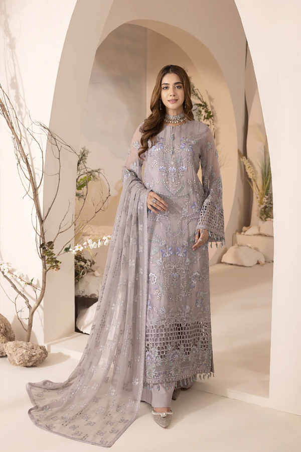 Lavish Chiffon Suit-Replica Suits-Replica Zone