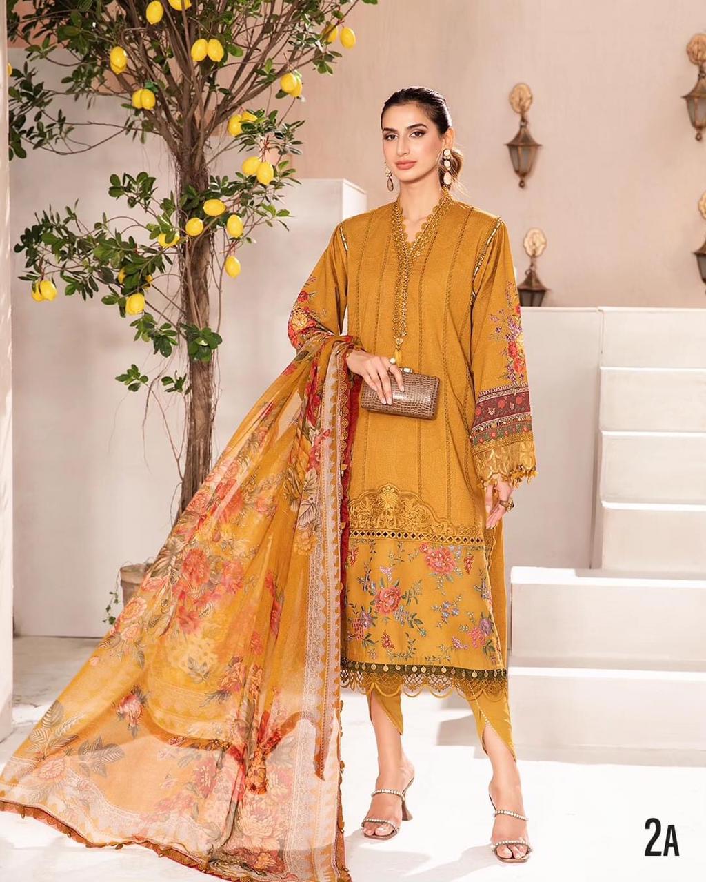 Maria B Lawn Suit-Lawn Suits-Replica Zone