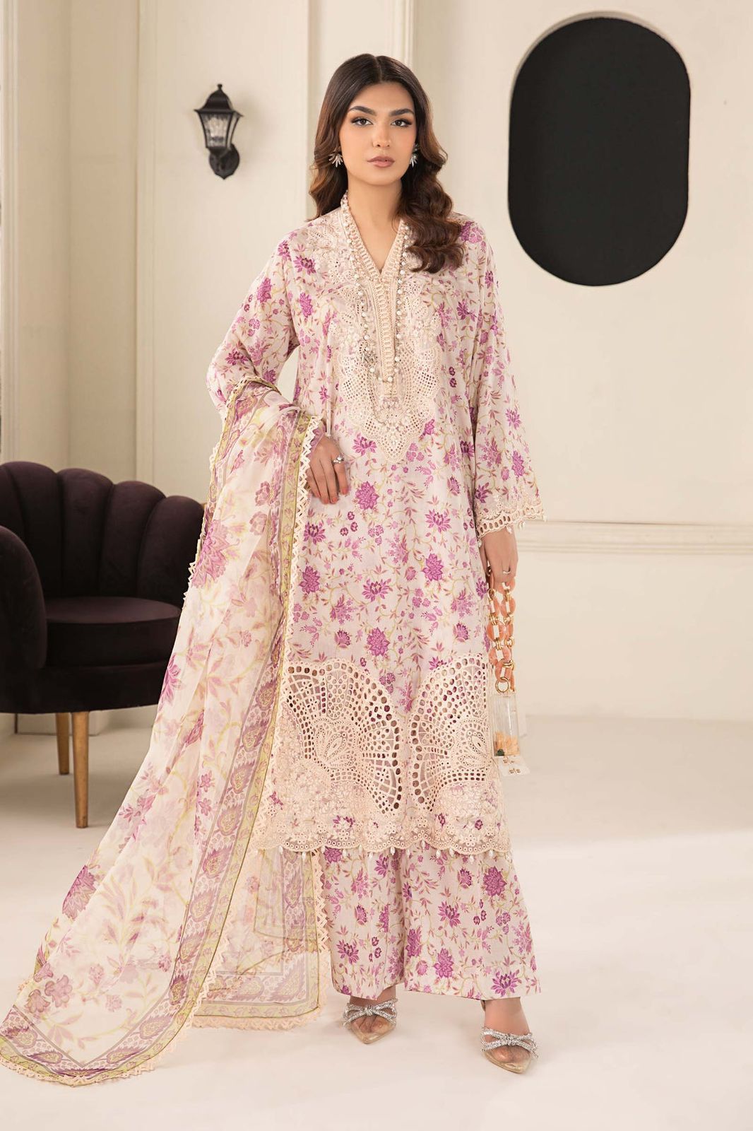 Maria B Lawn Suit-Lawn Suits-Replica Zone