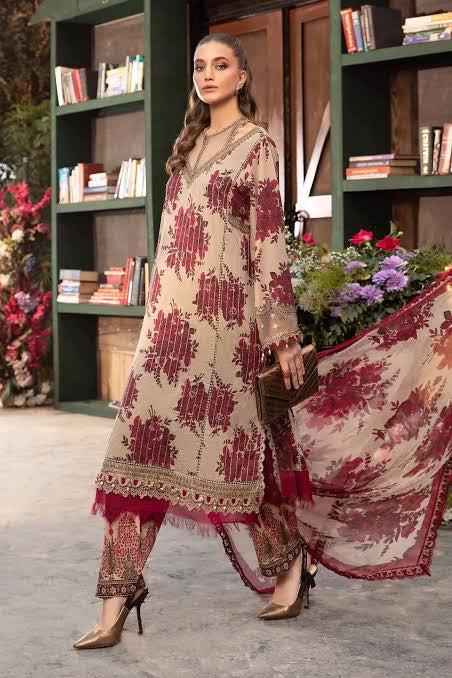 Maria B Lawn Suit-Lawn Suits-Replica Zone