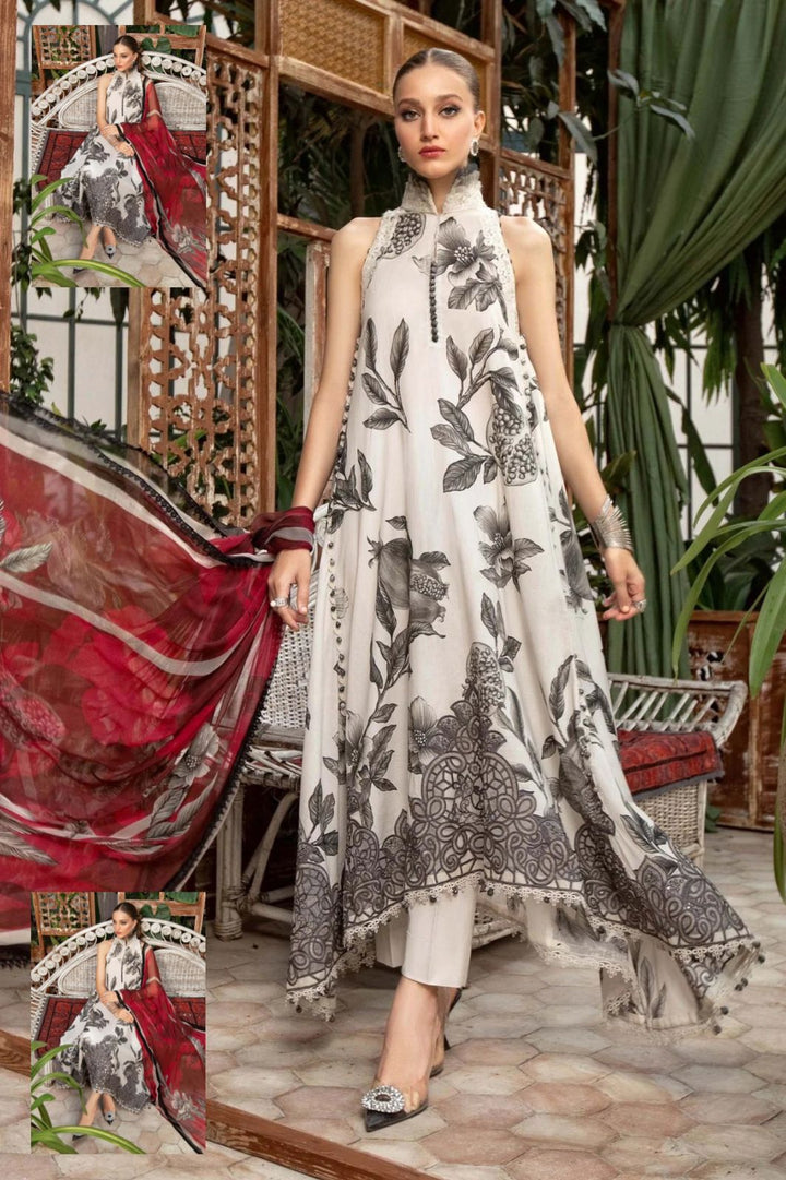 Maria B Lawn Suit-Lawn Suits-Replica Zone