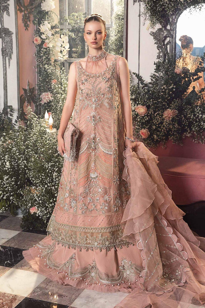 Maria B Organza Bridal Suit-Bridal Suits-Replica Zone