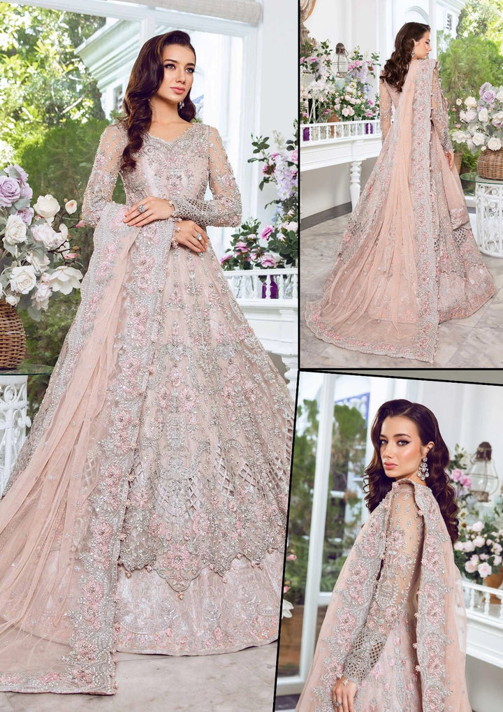 Maria B Organza Frock-Bridal Suits-Replica Zone