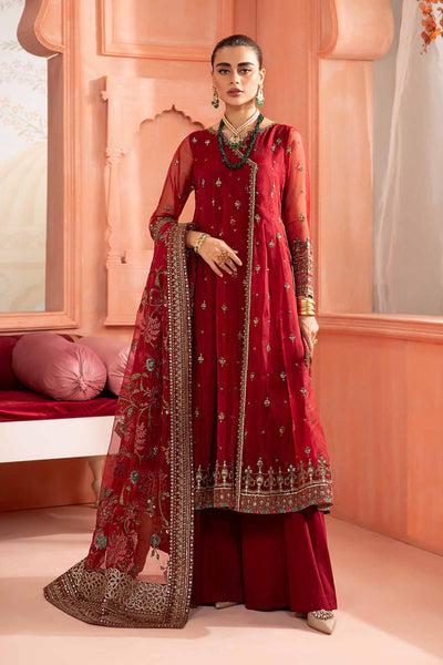 Maria B Organza Suit-Replica Suits-Replica Zone