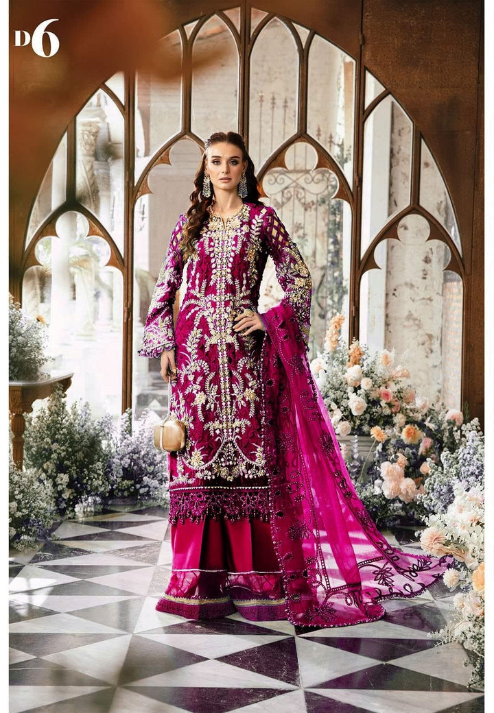 Maria B Organza Suit-Replica Suits-Replica Zone