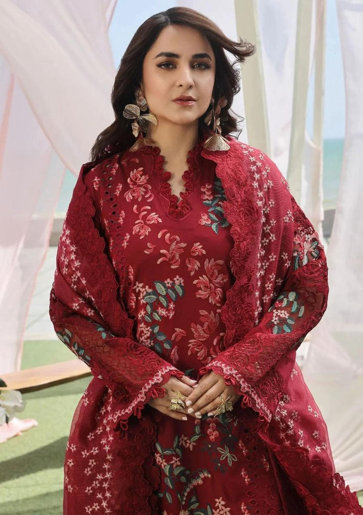 Maryam Hussain Lawn Suit-Lawn Suits-Replica Zone