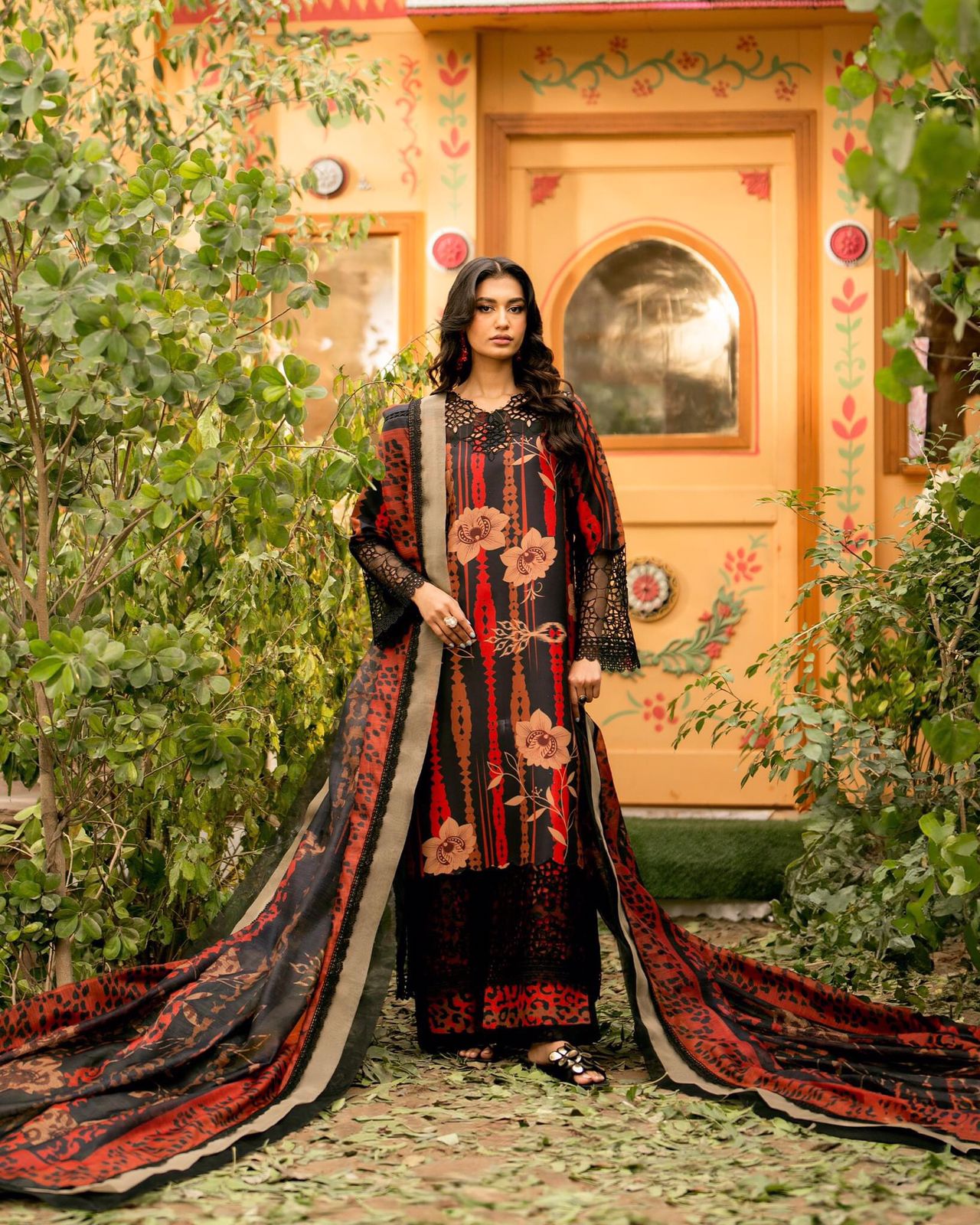 Maryam N Maria Lawn Suit-Lawn Suits-Replica Zone