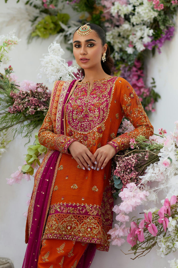 Mina Hassan Chiffon Suit-Replica Suits-Replica Zone