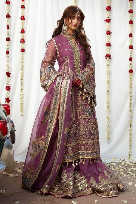 Mohsin Naveed Organza Bridal Suit-Bridal Suits-Replica Zone