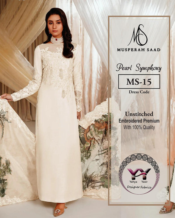 Musferah Saad Silk Suit-Replica Suits-Replica Zone