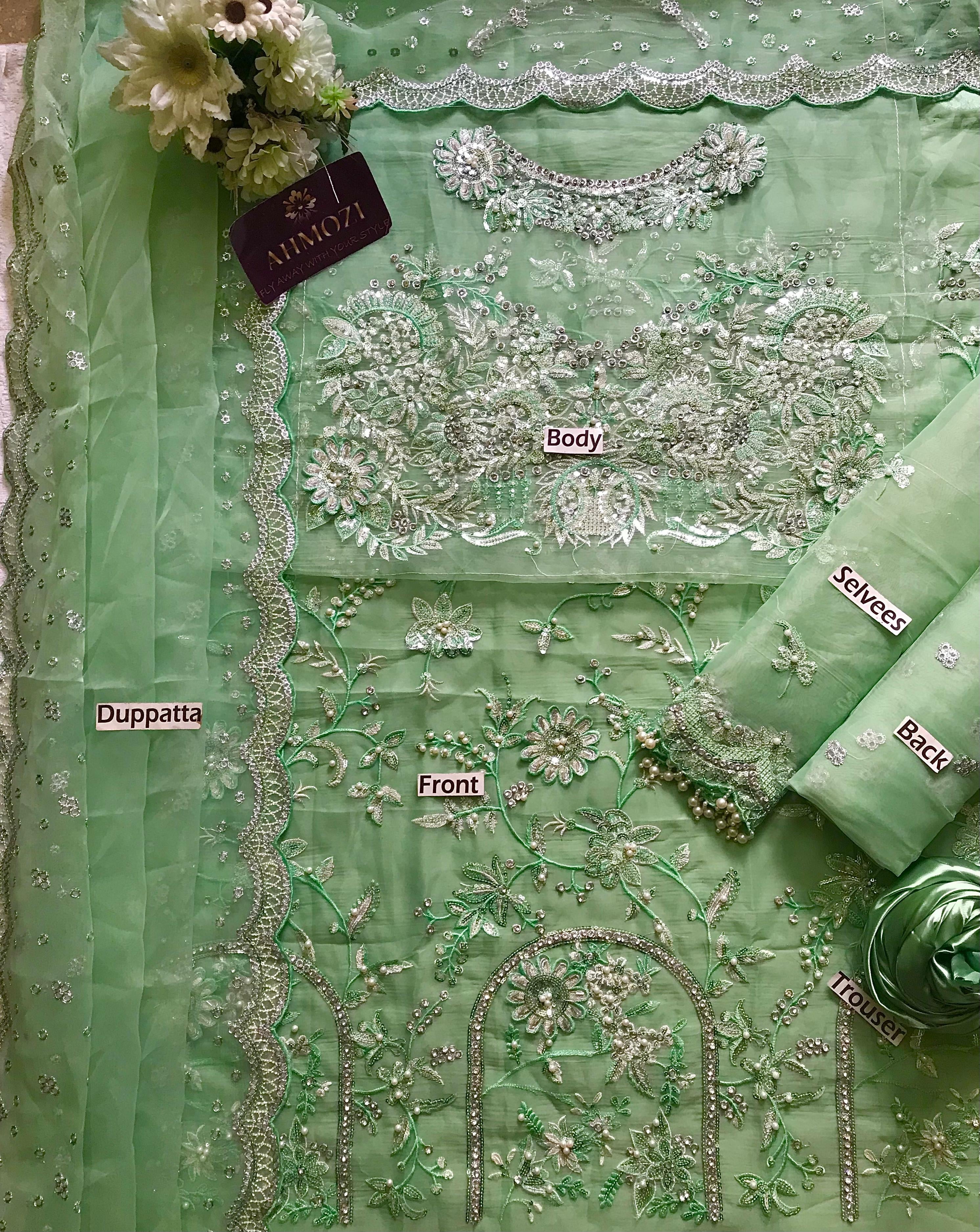 Mushq-Green-Organza-Replica Zone