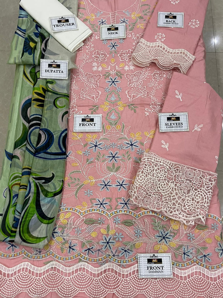 Mushq Lawn Suit-Lawn Suits-Replica Zone