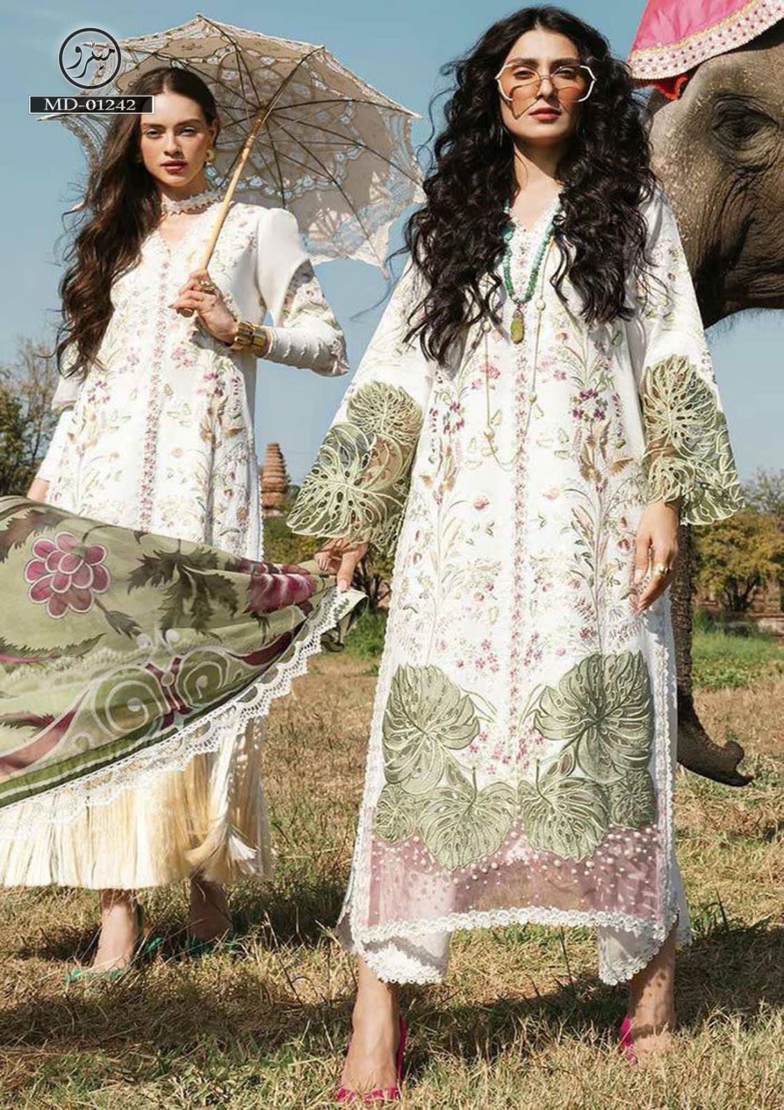 Mushq Lawn Suit-Lawn Suits-Replica Zone